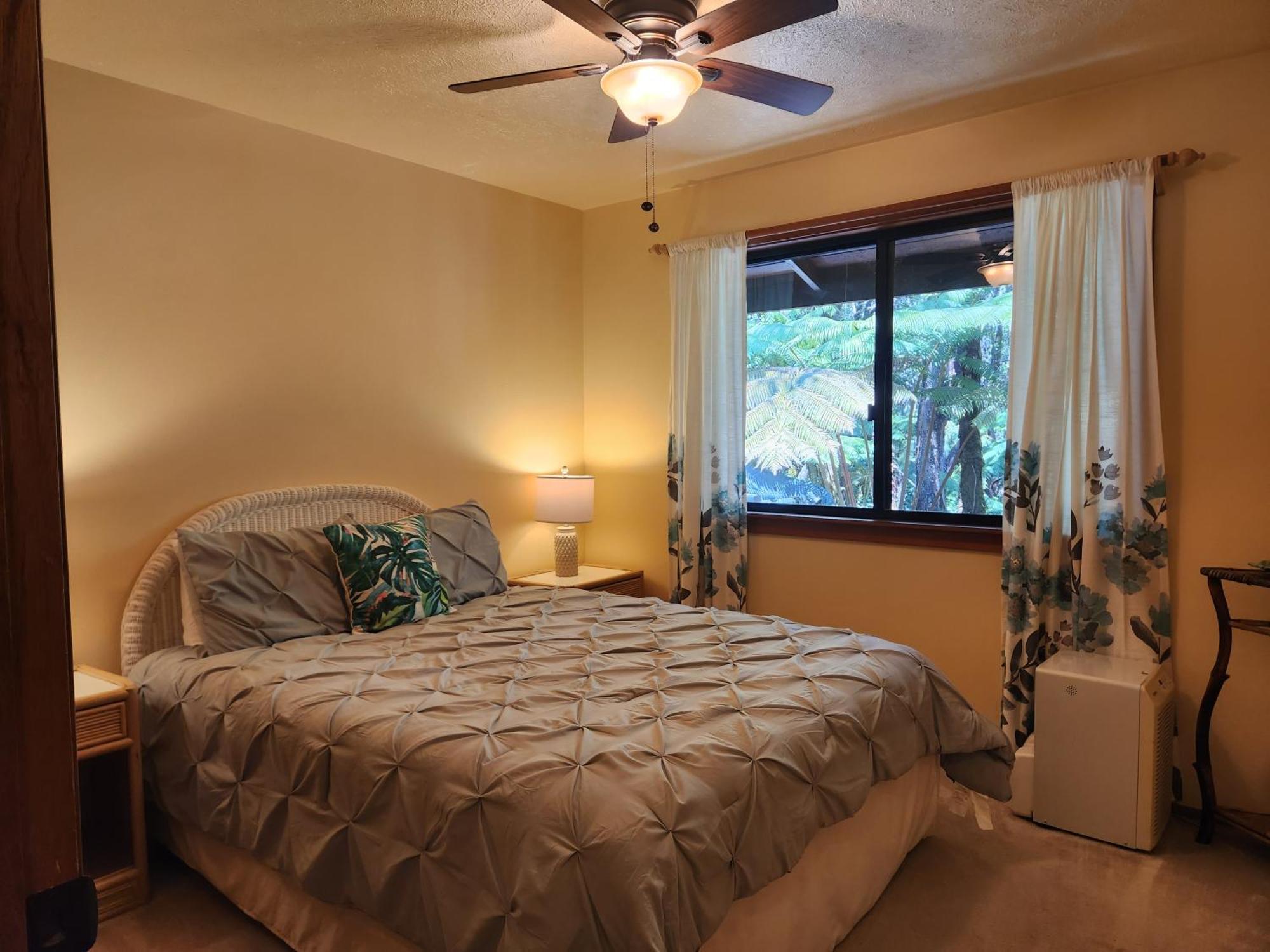 Hale Mauna Loa Upper Level With Shared Hot Tub Volcano Ngoại thất bức ảnh
