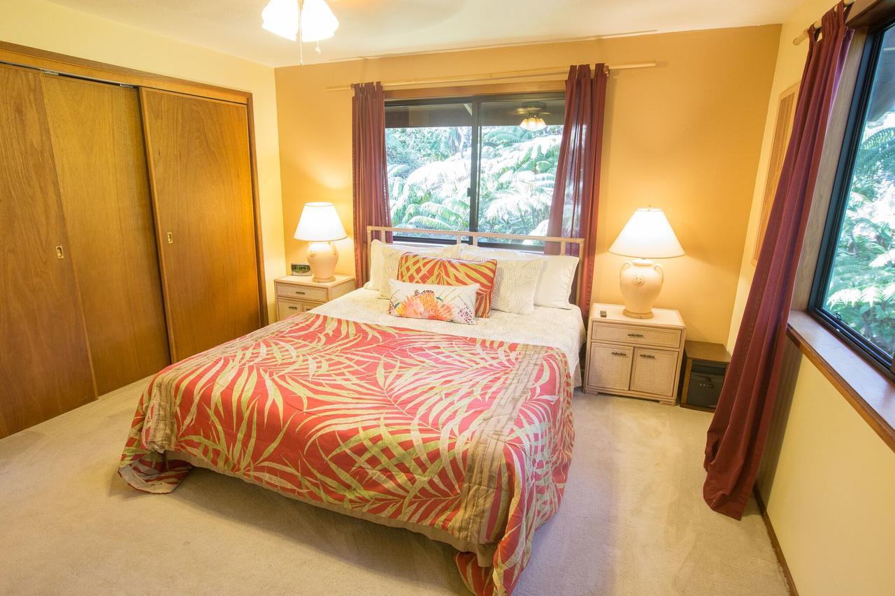 Hale Mauna Loa Upper Level With Shared Hot Tub Volcano Ngoại thất bức ảnh