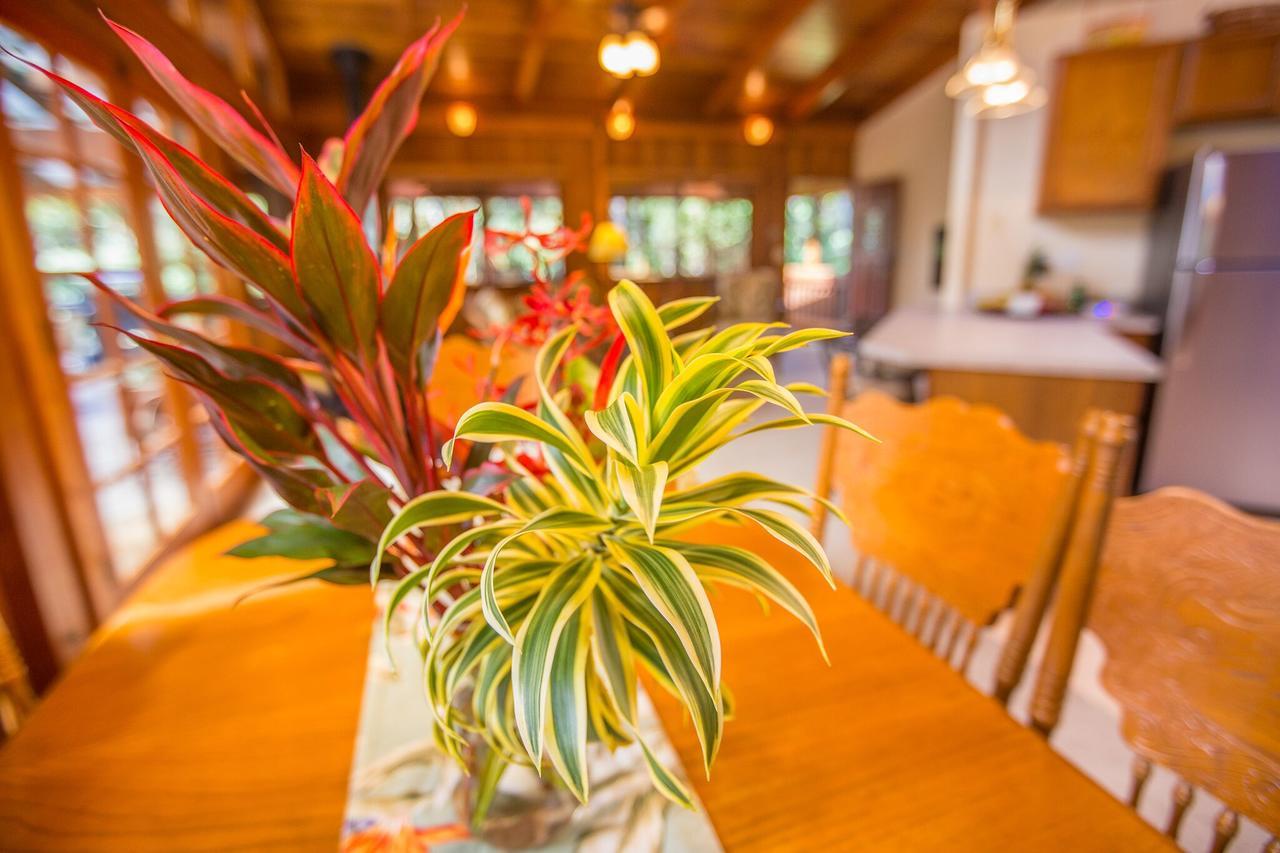 Hale Mauna Loa Upper Level With Shared Hot Tub Volcano Ngoại thất bức ảnh